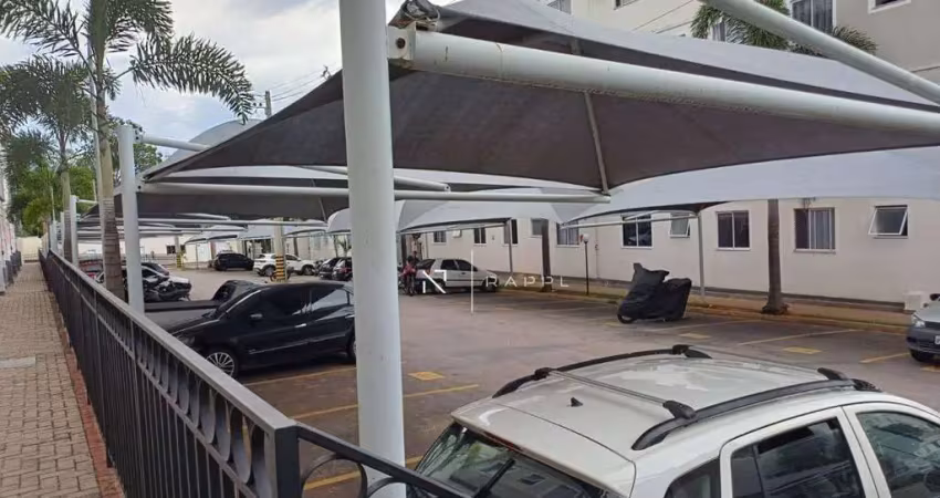 Apartamento com 2 dormitórios à venda, 42 m² por r$ 185.000 - caguaçu - sorocaba/sp