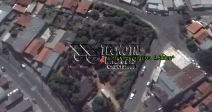 Area ( Terreno) Com 4886m² Na Av. Ruy Rodrigues - Altura Jd.Campos Eliseos