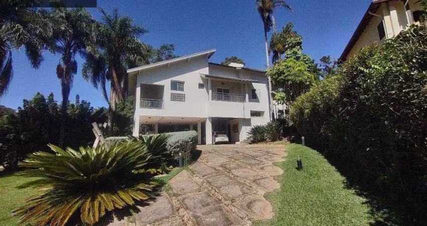 Casa com 3 dormitórios à venda, 372 m² por r$ 2.200.000,00 - condomínio chácaras do lago - vinhedo/sp