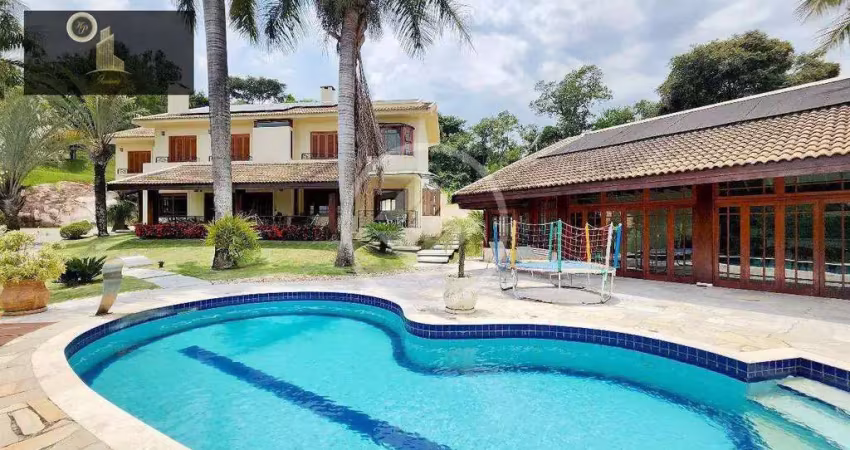 Casa com 5 dormitórios à venda, 820 m² por r$ 4.990.000,00 - condomínio são joaquim - vinhedo/sp