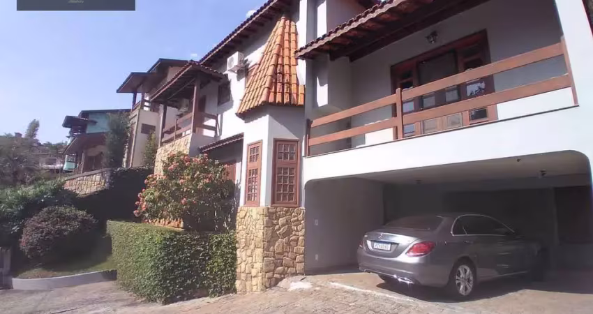 Casa com 3 dormitórios à venda, 430 m² por r$ 1.430.000,00 - condomínio chácara flora - valinhos/sp