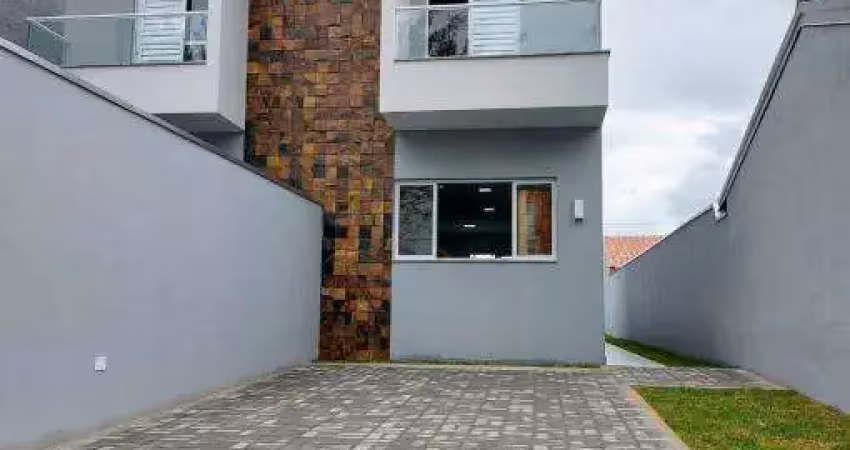 Sobrado novo, designer moderno, pronto para morar - Ac.Financ.