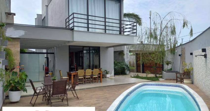 Sobrado alto padrão, designer moderno, requinte e bom gosto