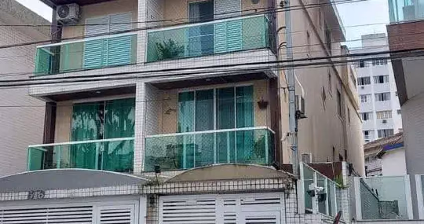 Sobrado triplex de 228m² no bairro embaré em santos/sp