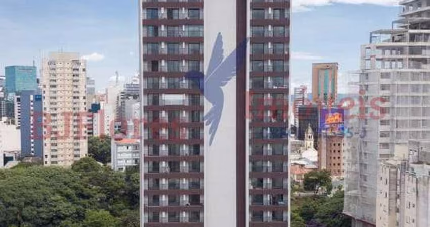 Studio de 24,80m² no bairro Paraíso em São Paulo/SP