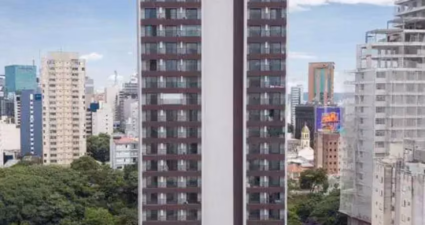 Studio de 24,80m² no bairro paraíso em são paulo/sp