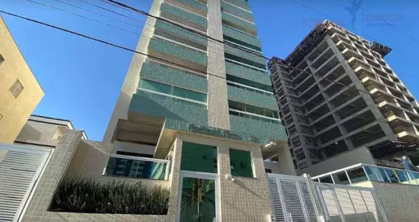 Apartamento de 77² parcialmente mobiliado no bairro jardim real em praia grande/sp