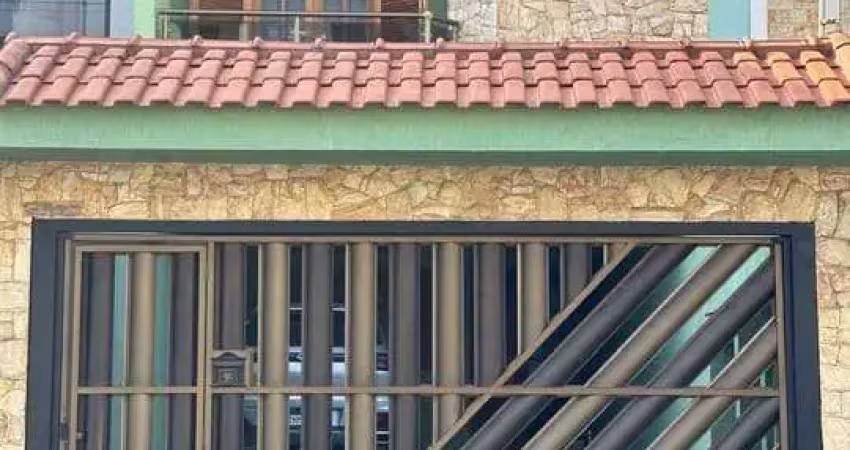 Sobrado de 195m² no bairro vila camilópolis em santo andré/sp