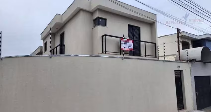 Sobrado de 98m² no bairro campestre em santo andré/sp