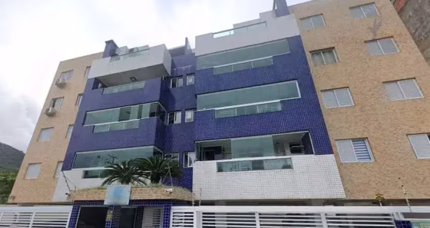 Cobertura de 118m² no bairro solemar em praia grande/sp