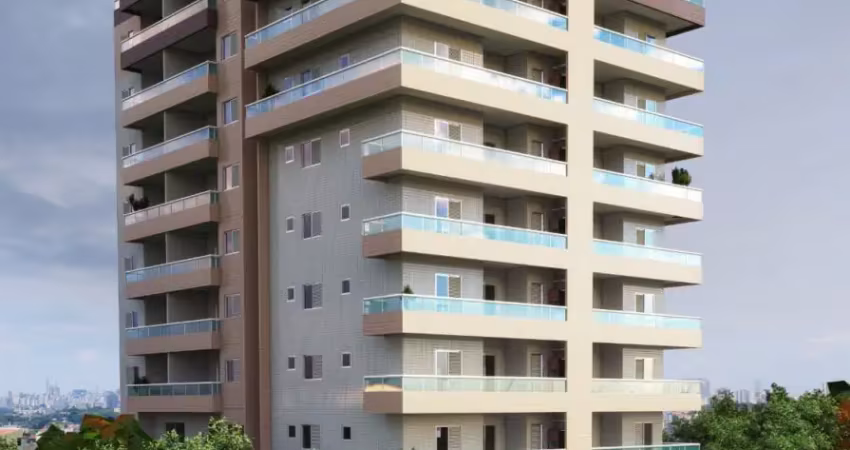 Apartamento a venda com 68m² no bairro mirim na praia grande/sp