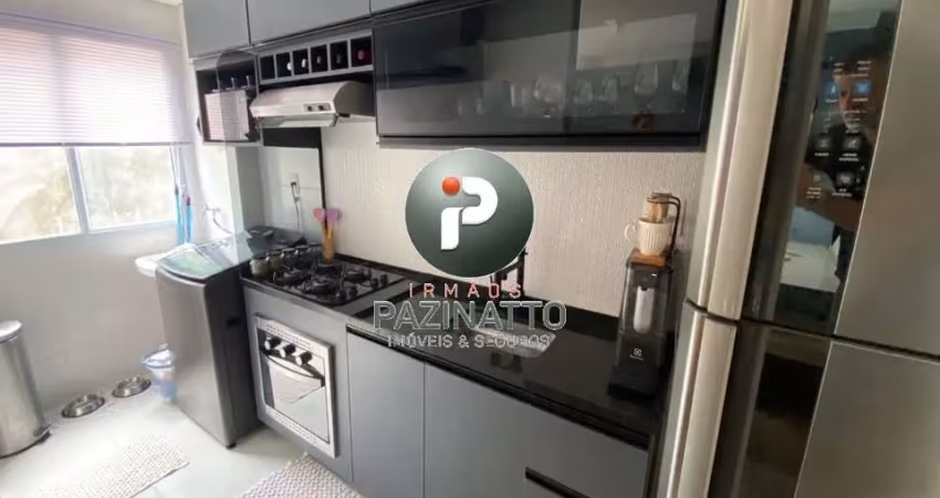 Apartamento no residencial verona para venda em valinhos com 2 dormitórios.