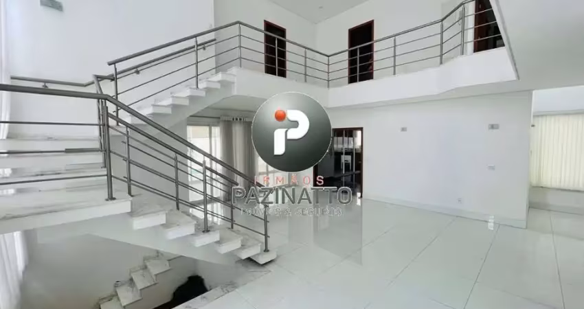 Casa no condomínio querência para venda em valinhos com 3 suítes.