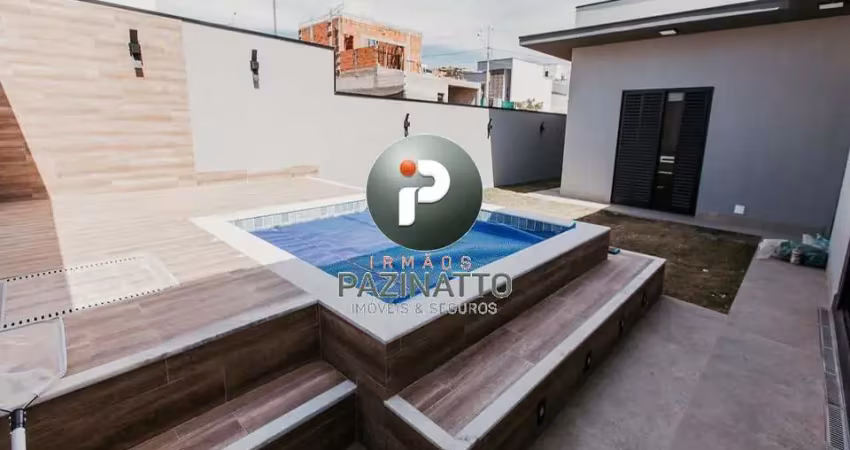 Casa no condomínio villa do sol para venda em valinhos com 3 suítes.
