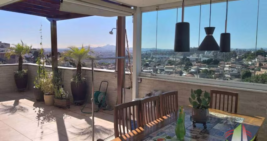 Cobertura com 3 dormitórios à venda, 143 m² por R$ 750.000,00 - Santa Rosa - Belo Horizonte/MG