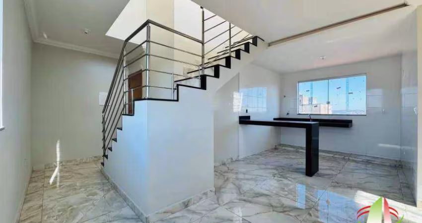 Cobertura com 3 quartos à venda, 100 m² por r$ 390.000 - piratininga (venda nova) - belo horizonte/mg