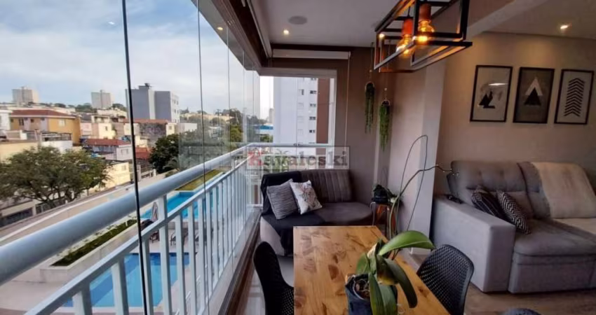 LINDO APARTAMENTO COM 2 DORMITÓRIOS 1 SUITE 2 WCS 1 VAGA / 64 MTS / LAZER / ACESSO AO METRÔ