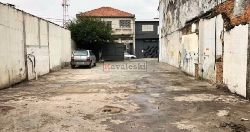 Terreno na Vila Zelina para locação