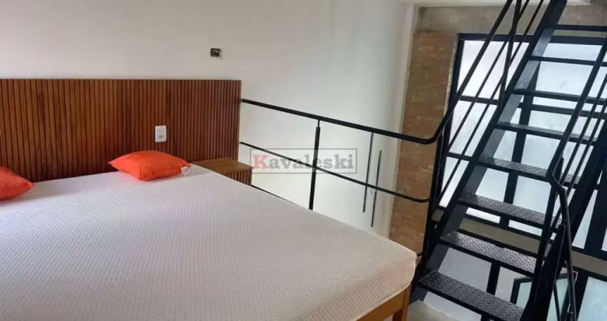 Apartamento com 1 quarto para alugar na Rua das Camélias, --, Mirandópolis, São Paulo