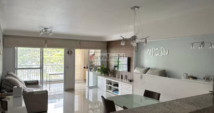 Lindo Apartamento com Varanda Gourmet - 2 dormitórios 1 suite 2 vagas - 92 metros - Lazer