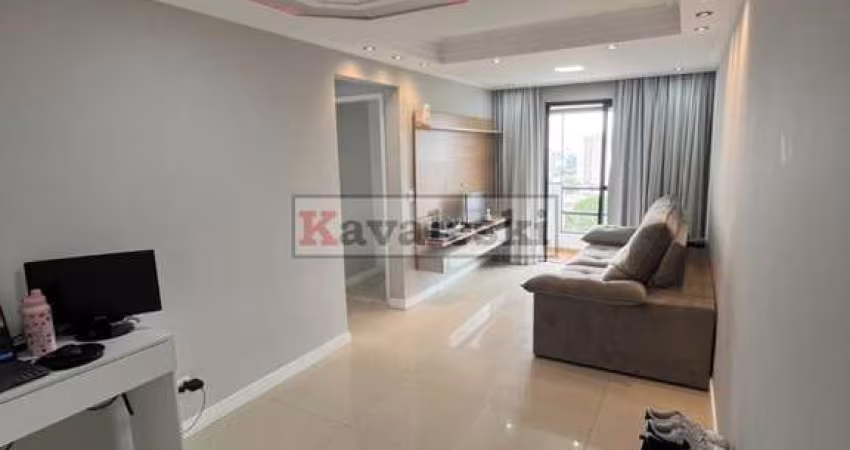 Apartamento Lindo - 2 dormitórios 1 suite 2 wcs 2 vagas - Cond com Lazer- Acesso ao Metrô