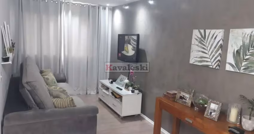 Apartamento impecável com 2 dormitórios 1 vaga de garagem/ ac financ bancàrio