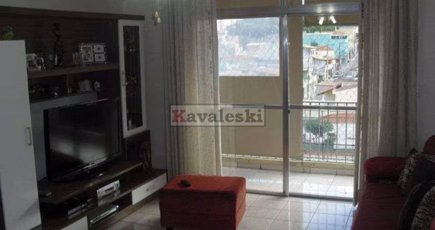 Apartamento 3 dormitórios - sala com sacada, 1 vaga - Lazer -