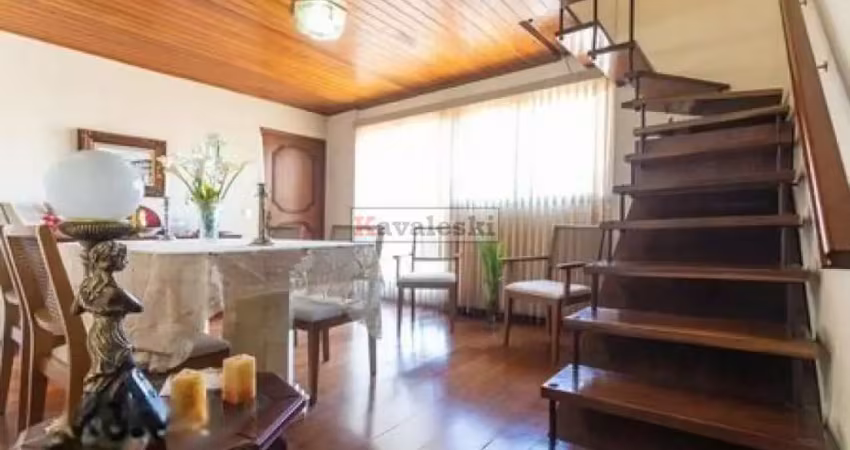 Cobertura duplex   3 dom, 1 ste, 2 vagas  170m² - vila clementino