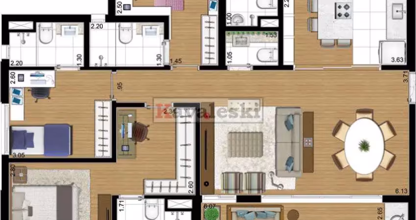 Apartamento com 3 quartos à venda na Rua Visconde de Guaratiba, --, Vila Firmiano Pinto, São Paulo