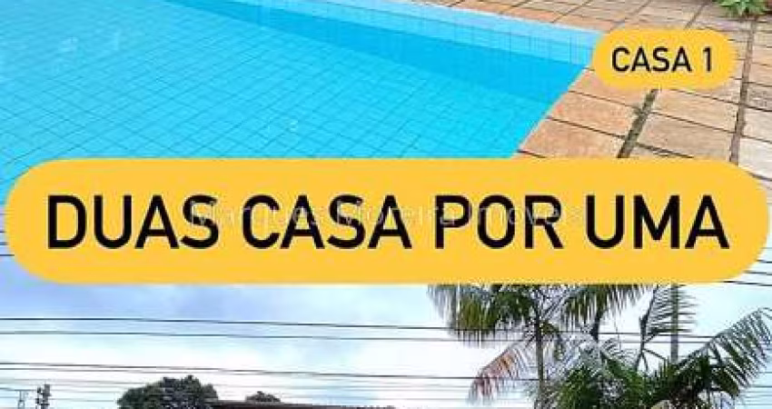 Duas casas compartinhando o mesmo terreno de 1.000 metros. Condominio Fechado