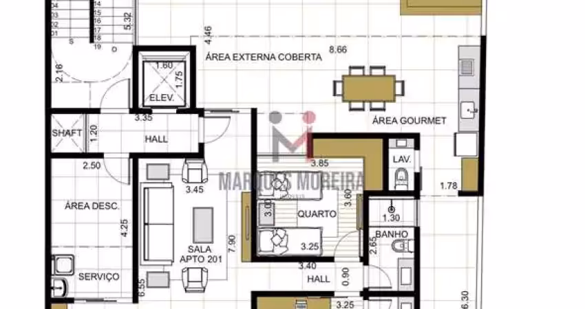 Apartamento com 2 quartos à venda na Rua Dante Brochado, 222, Boa Vista, Juiz de Fora