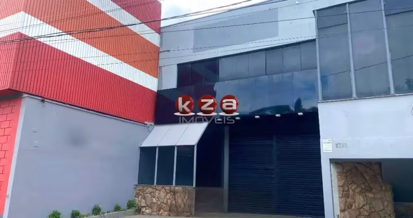 Salão comercial para locação na avenida dos esportes em valinhos