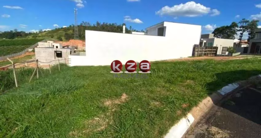 Terreno de 308,80 m² em condomínio à venda em valinhos-sp, no residencial mont' alcino