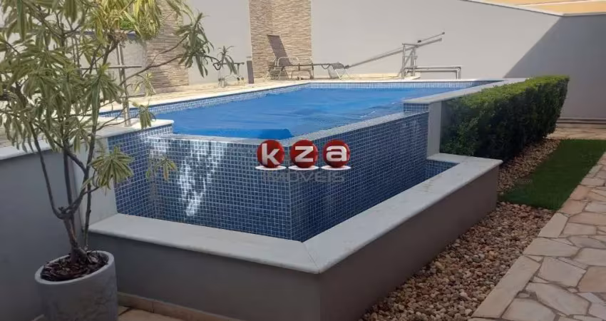 Residência de alto padrão a venda no condomínio le village: 3 suítes, 4 vagas, piscina, 222m² - valinhos-sp