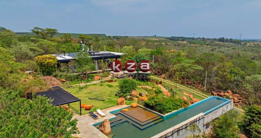 Venda de casa espetacular em itu-sp: 5 quartos, 3 suítes, 3 salas, 800 m² constr. muita natureza, 20.000 metros de terreno no jardim paraíso ii.