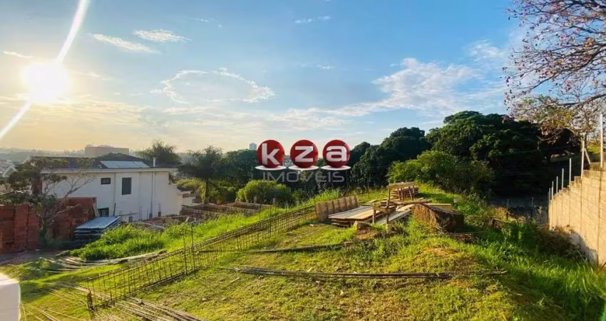 Terreno de 595m² em condomínio de luxo em valinhos-sp, villa fontana - oportunidade única!