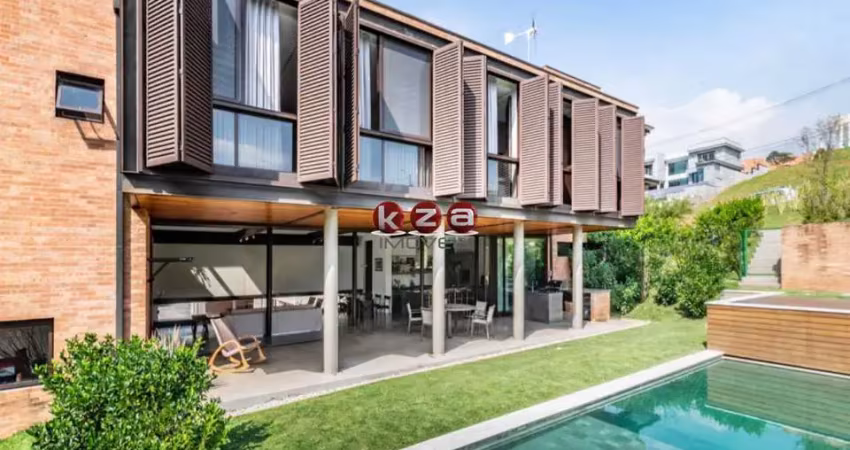 Casa de luxo à venda em valinhos-sp,  condomínio villa lombarda: 6 quartos, 5 suítes, 3 salas, 7 banheiros, 504m² - imperdível!