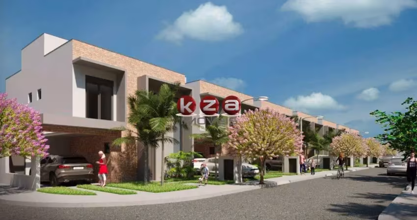 Casa a venda no condomínio villa arte 28 em vinhedo-sp: 3 suítes, 2 salas e 140m² de área e 268 de terreno!