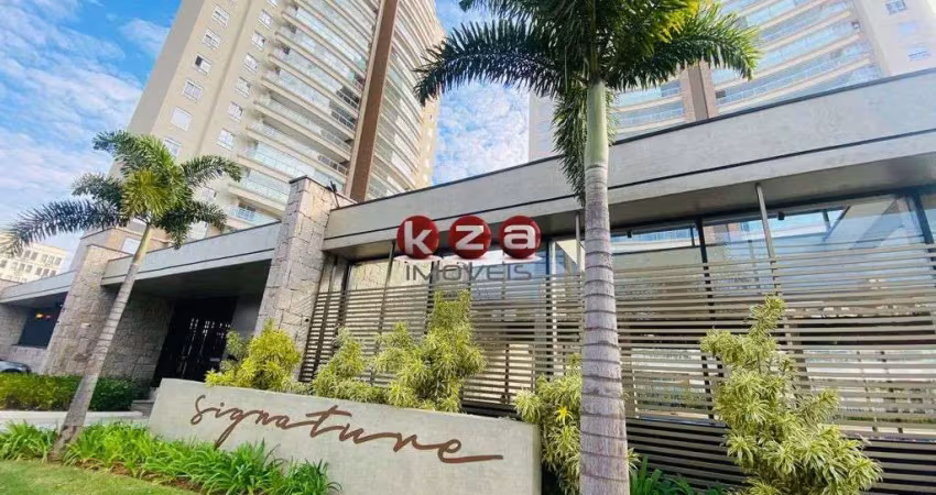 Locação. apartamento de luxo com 245 metros, 4 suítes e 4 vagas de garagem no condomínio signature em valinhos