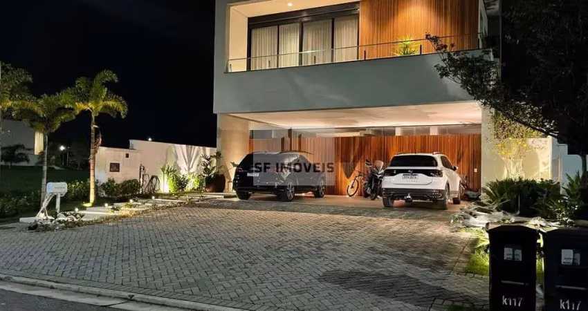 Excelente sobrado de 351m², 3 suítes, à venda no Alphaville Nova Esplanada 1