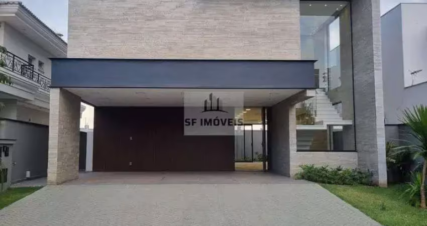 Belíssimo sobrado de 400m², 5 suítes com closet, à venda no Alphaville 1