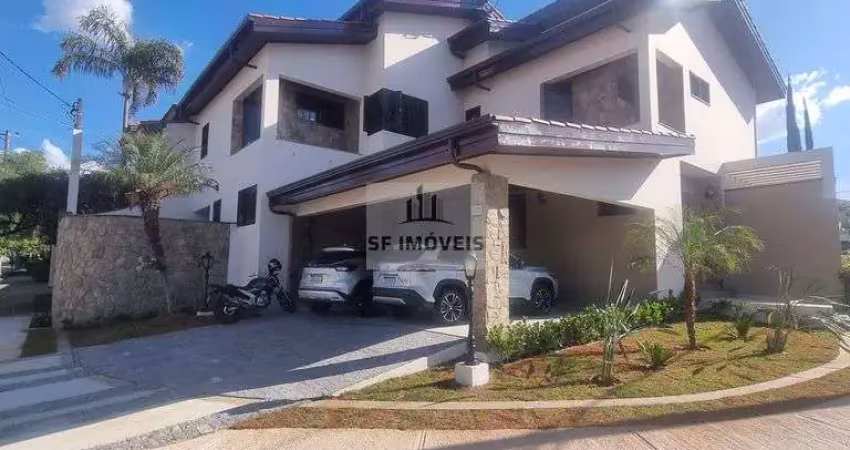 Belíssimo sobrado 416m², 5 dormitórios, 3 suítes, para locação no granja olga 1