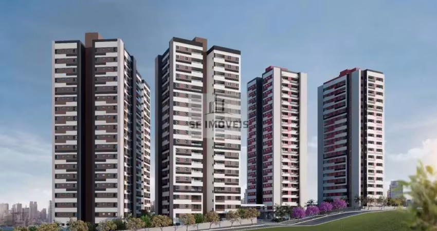 Apartamento 1 dormitório, 46m², à venda no resid. vale verde, largo do divino