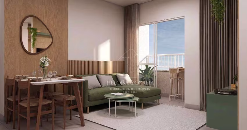 Apartamento com 2 dormitórios à venda, 49 m² por R$ 281.990,00 - Nova Parnamirim - Parnamirim/RN