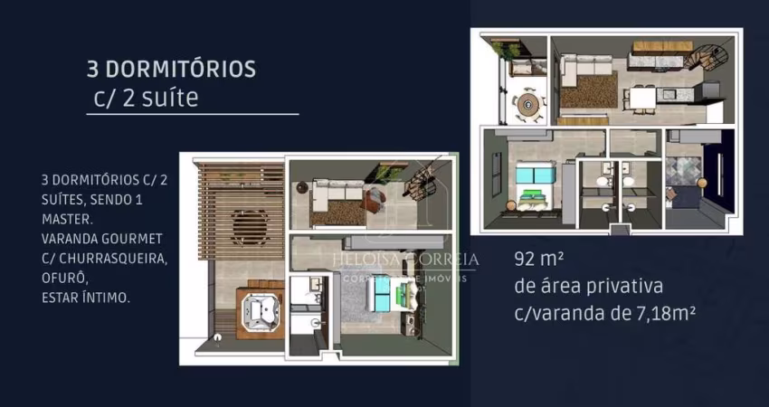 Apartamento com 3 dormitórios à venda, 92 m² por R$ 790.000,00 - Pirangi do Norte (Distrito Litoral) - Parnamirim/RN