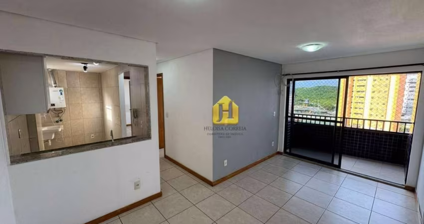 Apartamento com 2 dormitórios para alugar, 58 m² por R$ 2.300,00 - Capim Macio - Natal/RN