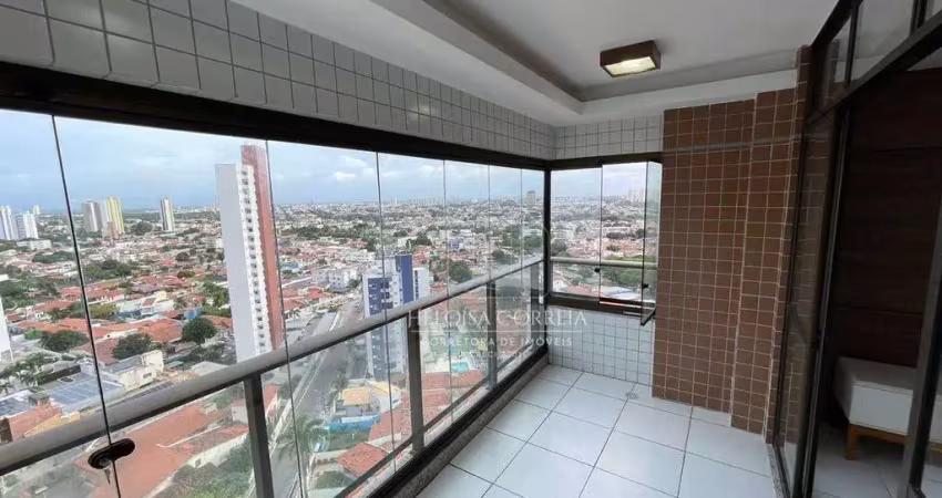 Apartamento com 3 dormitórios para alugar, 108 m² por R$ 4.600,01/mês - Capim Macio - Natal/RN
