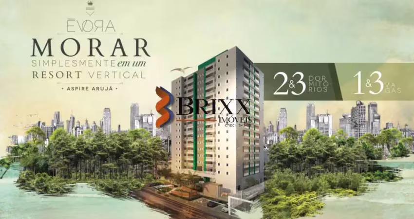Lançamento apartamento na planta com 02 dormitórios e varanda gourmet-évora