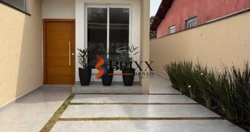 Casa térrea com 3 quartos e salão de festa -á venda -jordanópolis- arujá