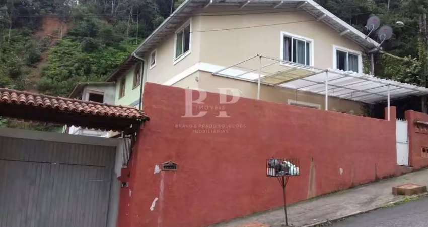 Casa em condomínio para venda em teresópolis, bairro dos artistas, 4 dormitórios, 2 banheiros, 1 vaga